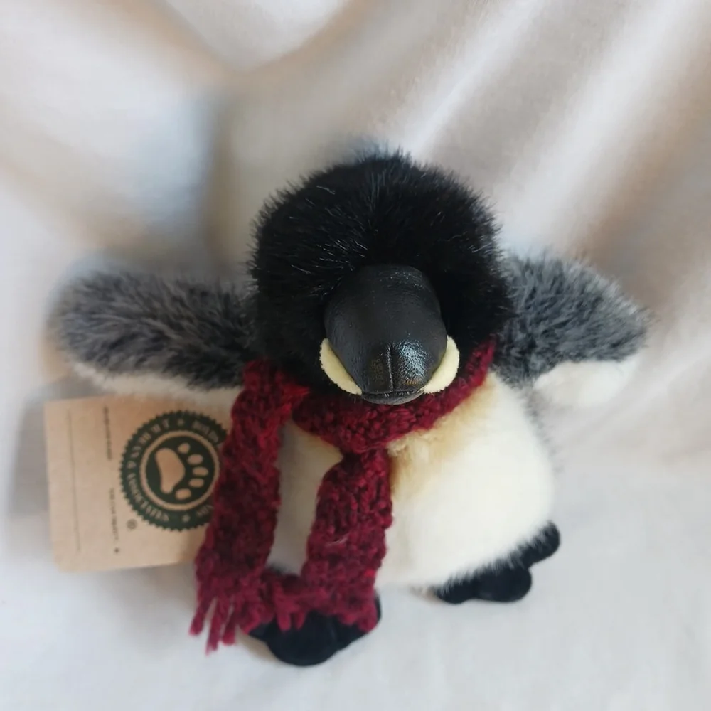 Boyds Bears Penguin Stuffed Animal With Tag 6 Inch